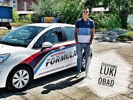 Polaznik Auto škole FORMULA B 16