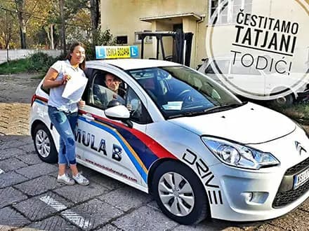 Polaznik Auto škole FORMULA B 30